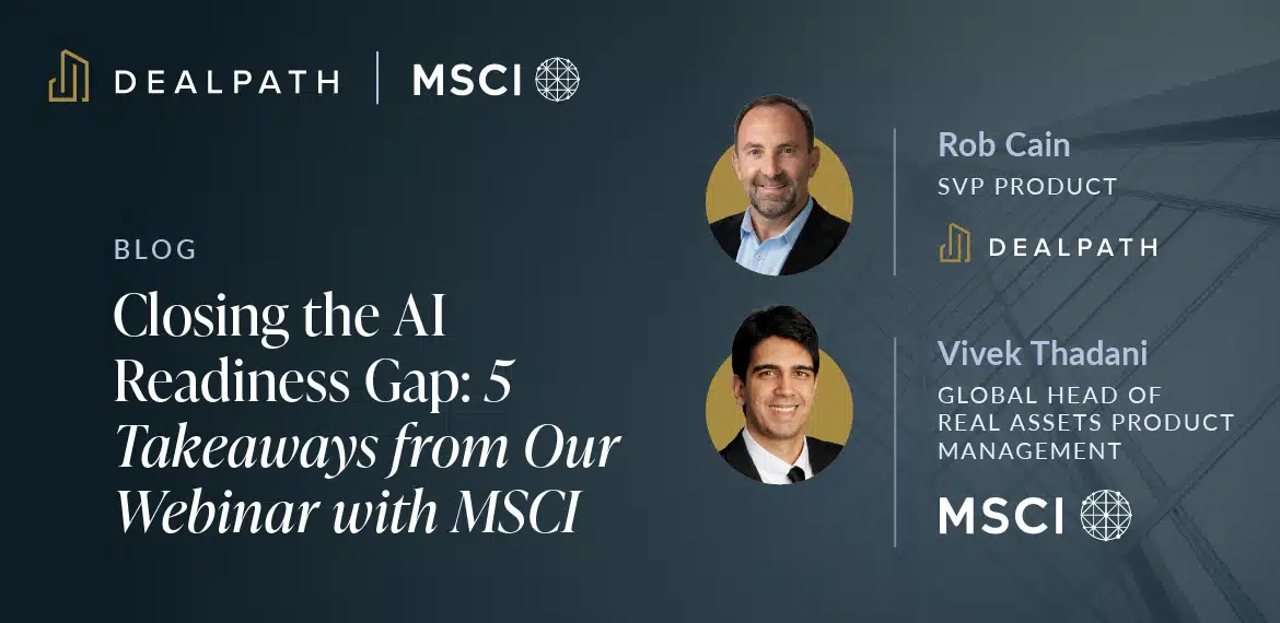 Closing the AI Readiness Gap: 5 Takeaways from Our Webinar with MSCI